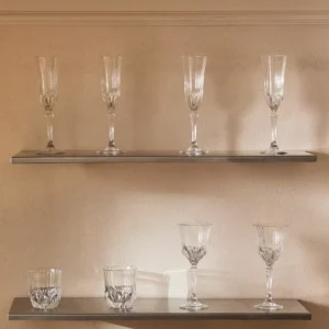 Set cristalería - Relieve Cristalín