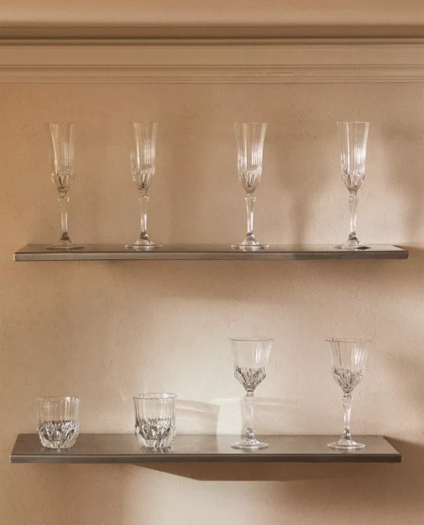 Set cristalería - Relieve Cristalín